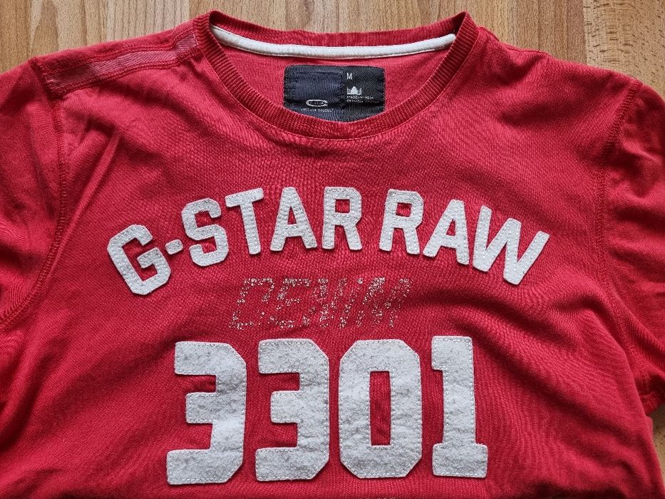 Футболка G-Star Raw, М, объёмные буквы