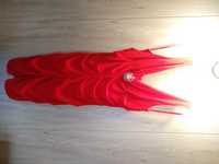 Mega czerwona sukienka
