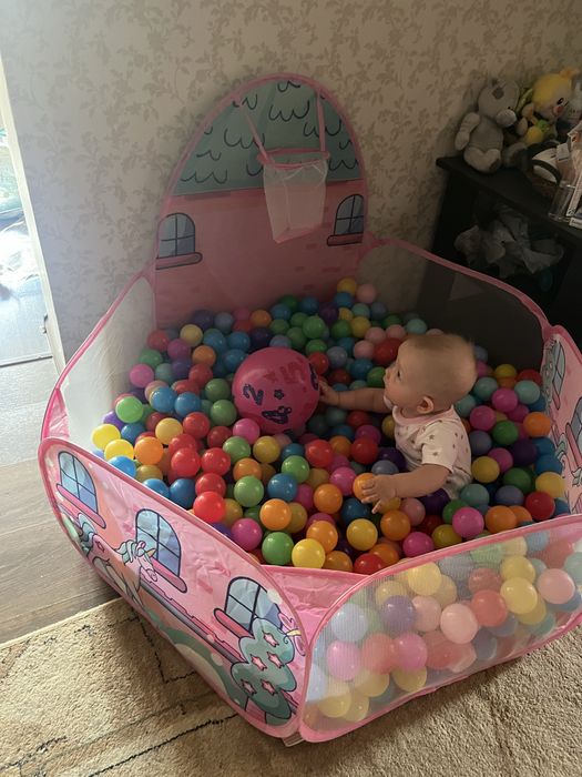 Басейн манеж сухий для немовлят  килимок коврик