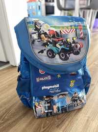 Plecak szkolny jak nowy, playmobil , police, city action