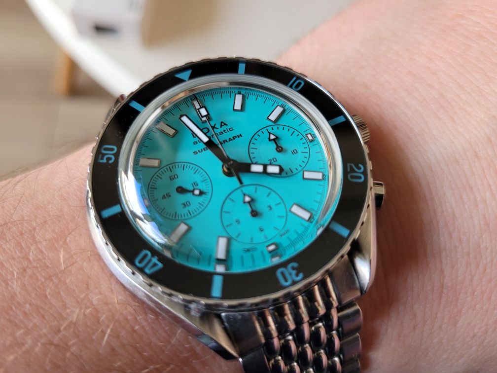 Doxa SUB 200 C-GRAPH Aquamarine Diver