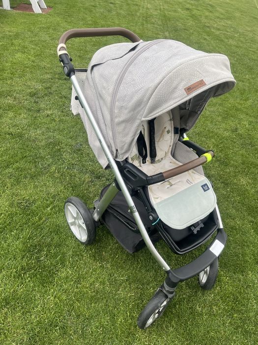 Espiro Next Avenue 2w1 limited edition wozek dzieciecy Grey akcesoria