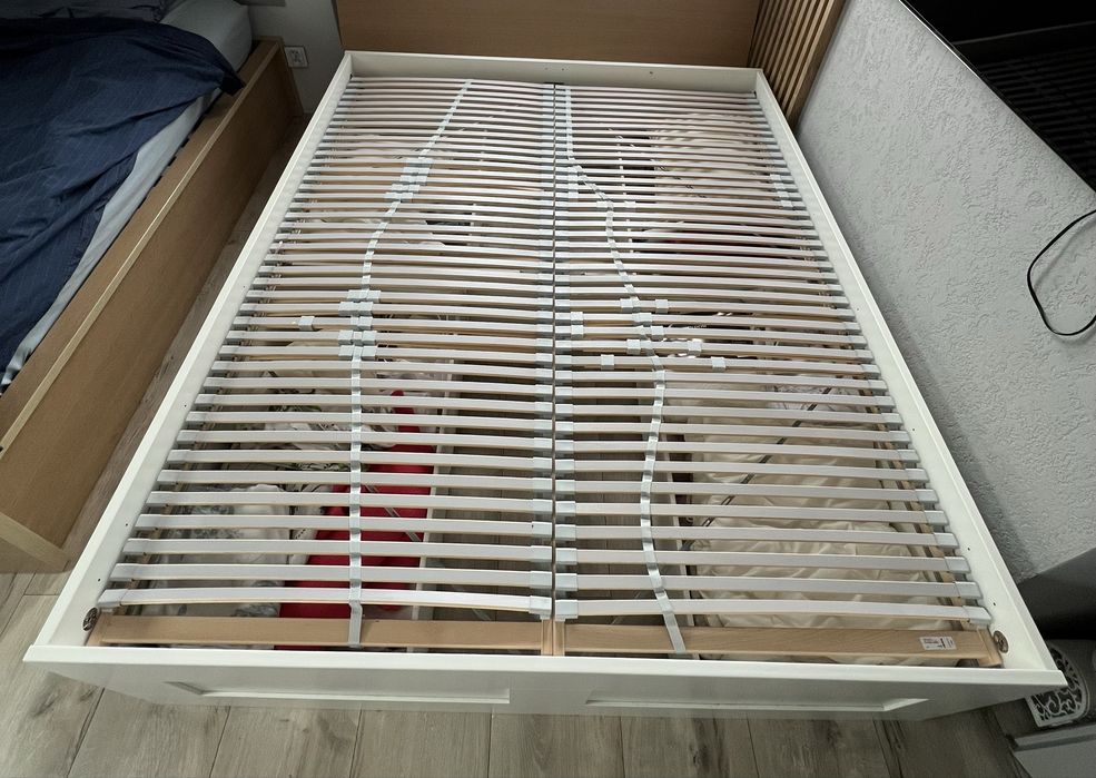 Łóżko Ikea Brimnes 160x200 z szufladami