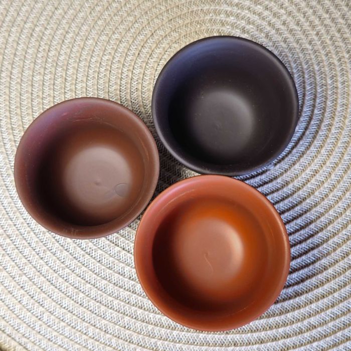 Піала 100мл • з ісинської глини • у формі кубка • для чайної церемонії