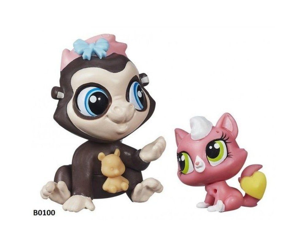 Hasbro LPS littlest pet shop monkey
