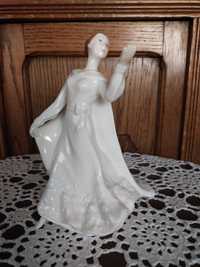 Royal Doulton Śliczna Kolekcjonerska Figurka Angielska Porcelana Dama