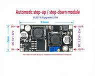DC-DC XL6019-NEW/Модуль підвищення/зниження up-down напруги 5-35V/20W