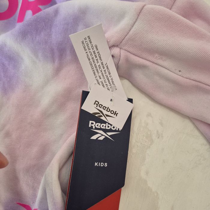 Bluza dla dziewczynki z kapturem na 152 cm Reebok