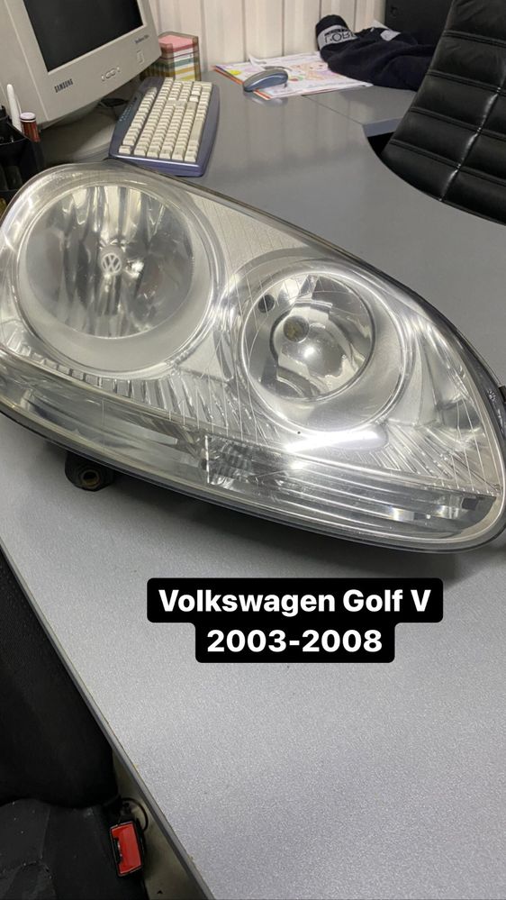 Фара фари Фольксваген Гольф Volkswagen Golf 5