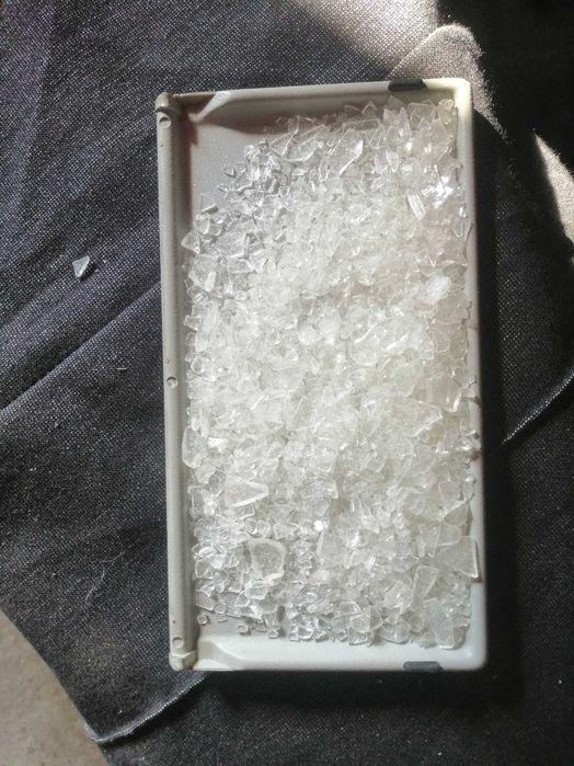 Крихта скляна прозора