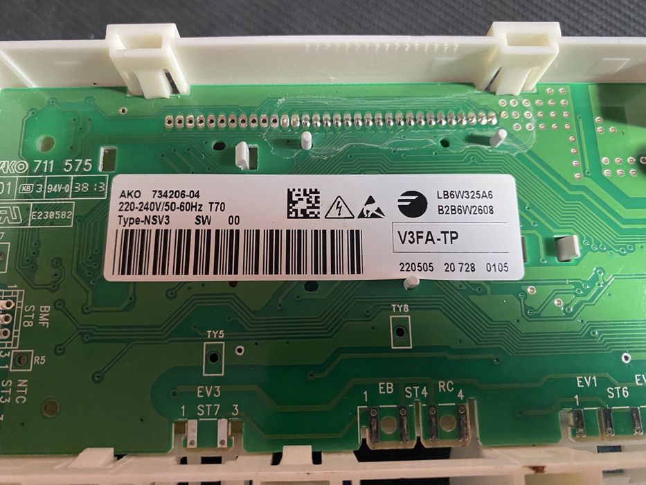 Módulo +display pra máquinas de lavar roupa fiador