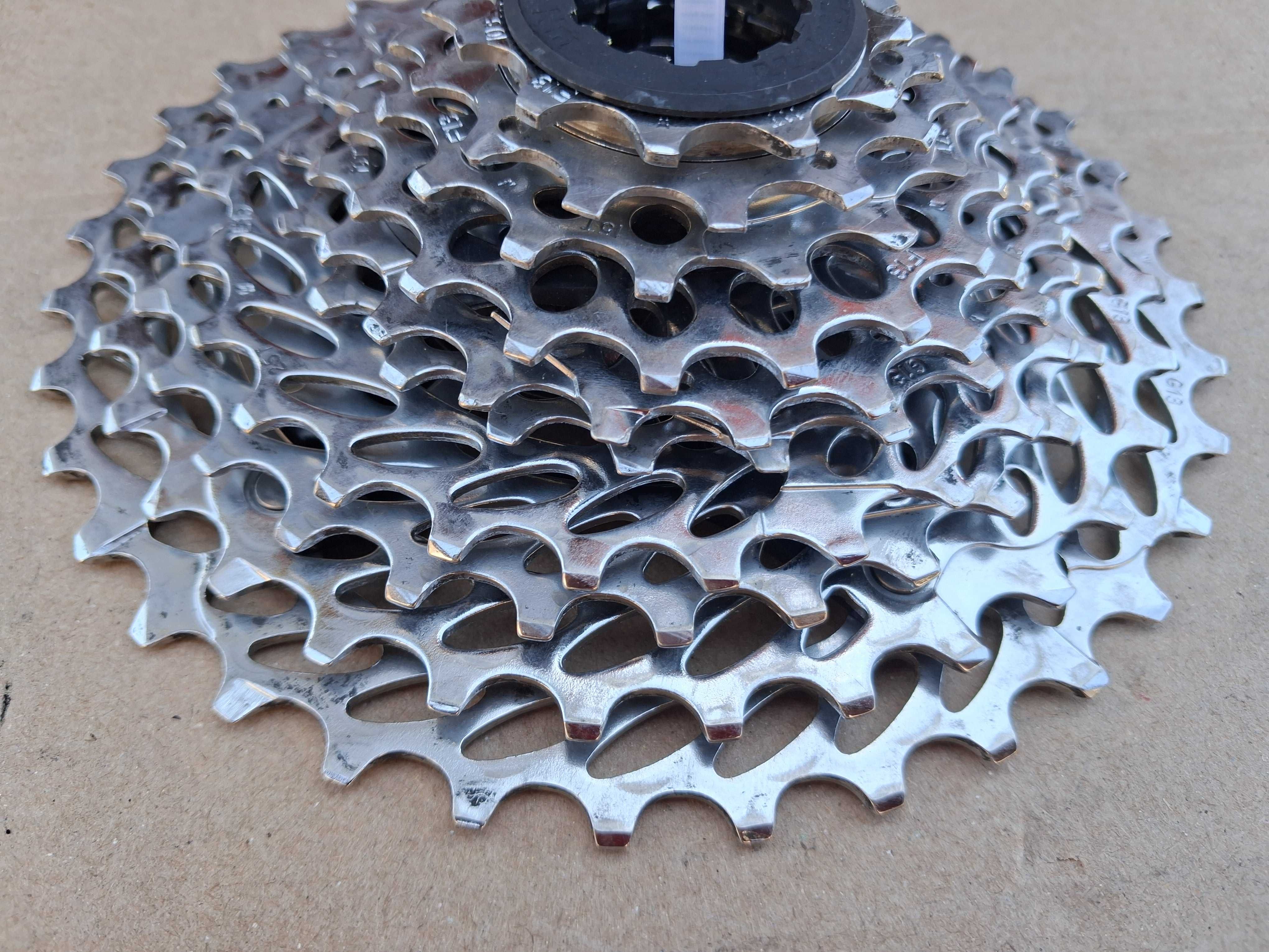 Kaseta SRAM 10s plus łańcuch