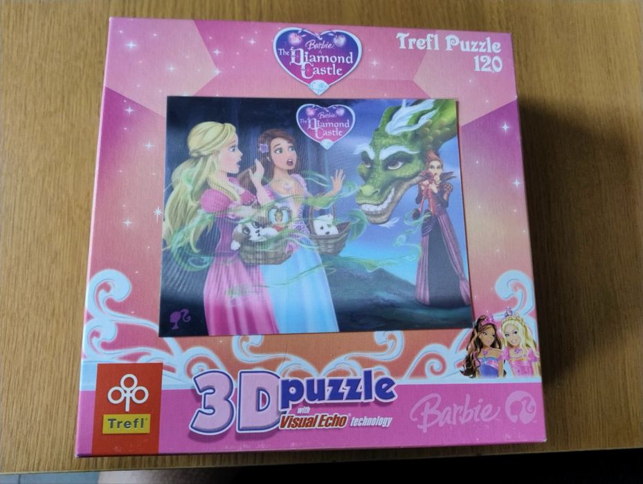 3D puzle wizual echo 120szt, kompletne