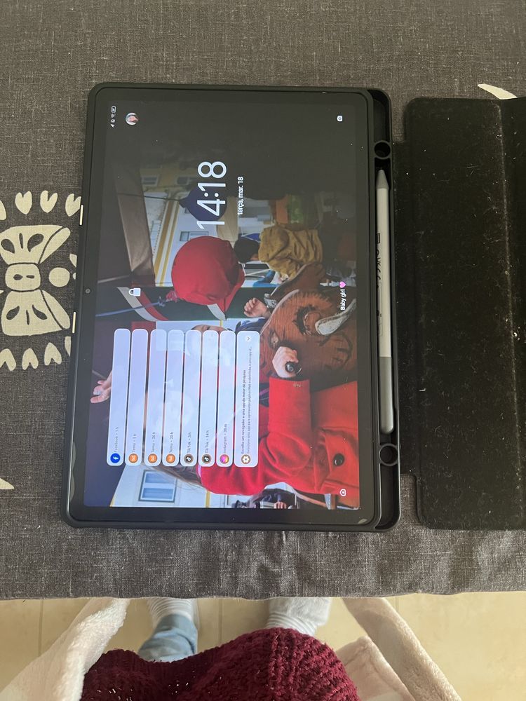 Tablet Lenovo M11 com caneta e capa