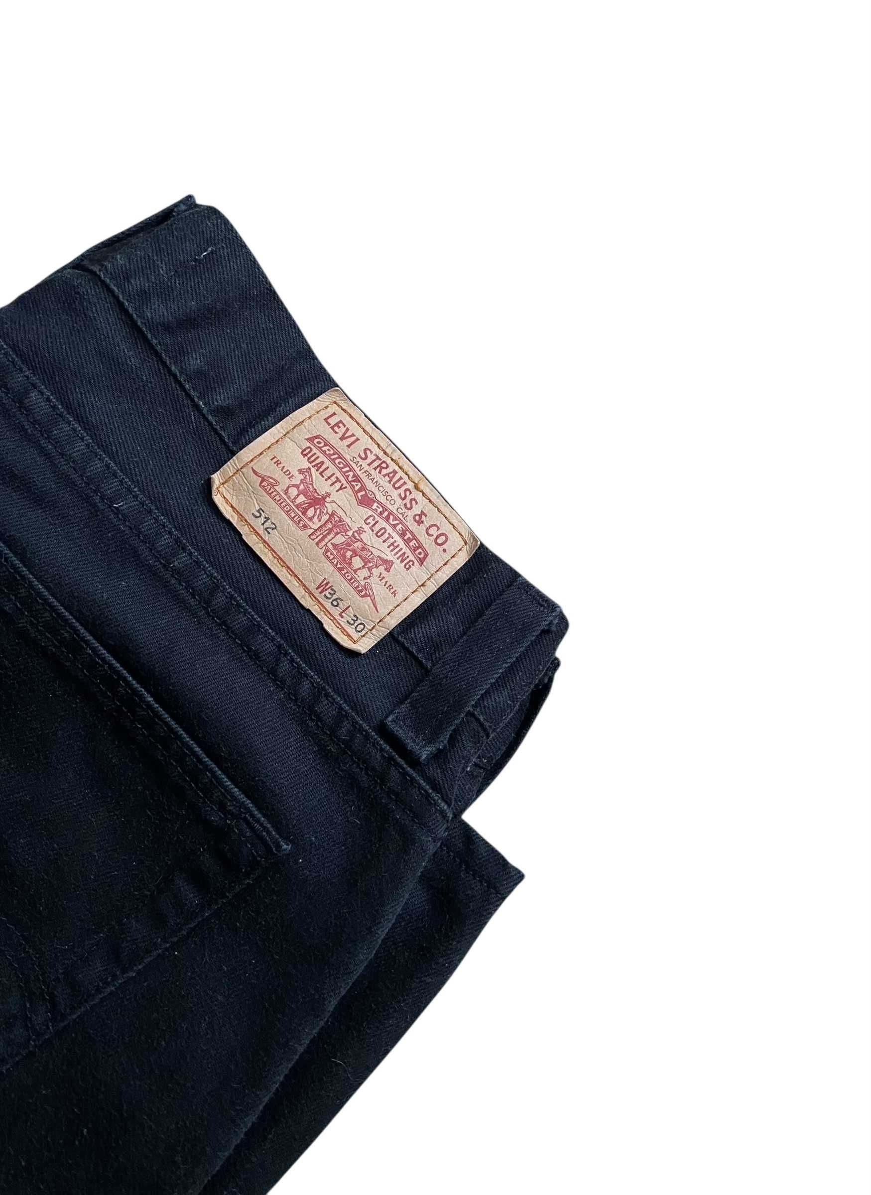 Levi's 512 Bootcut W36/L30, stan bardzo dobry