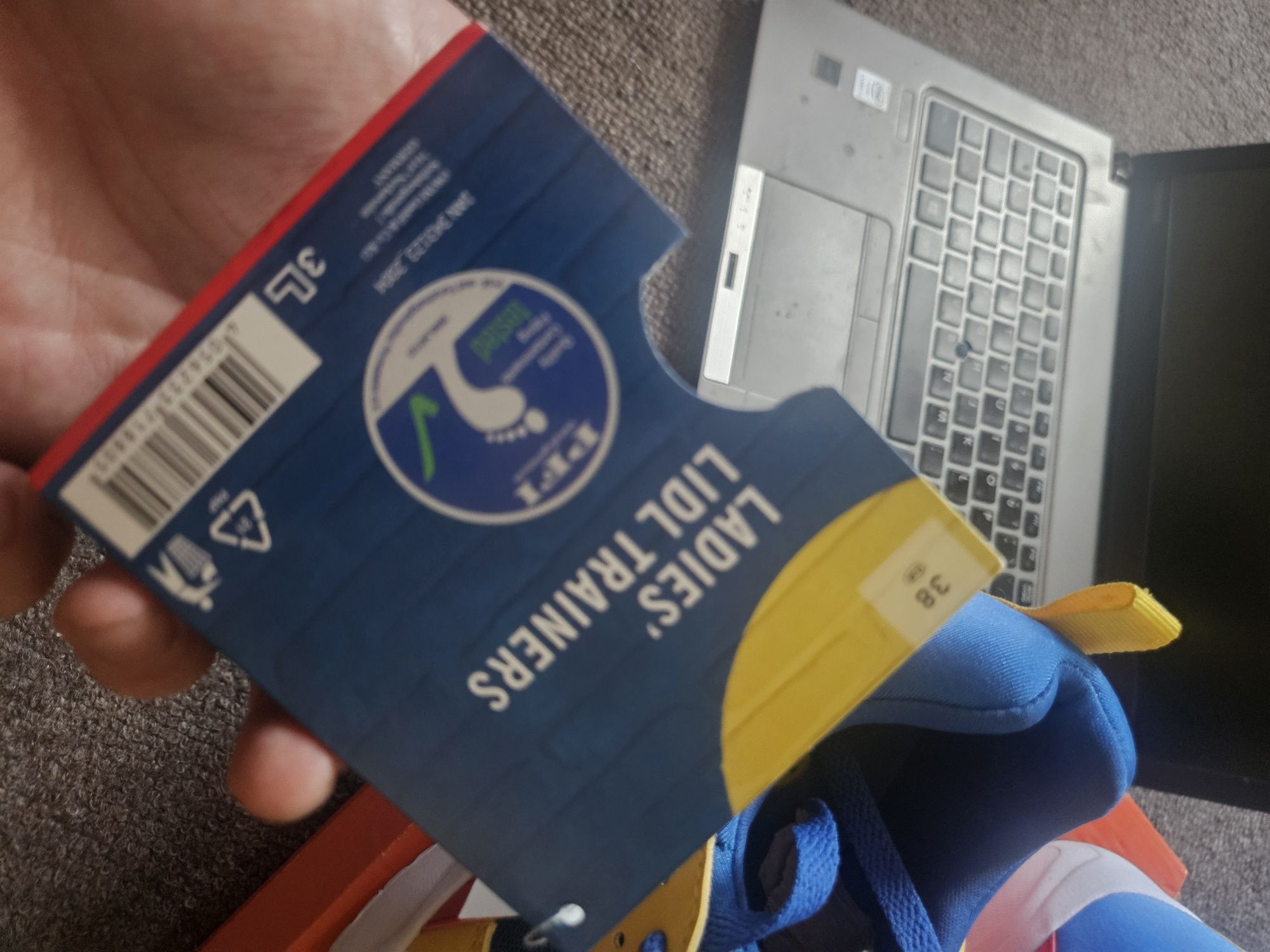 Nowe Sneakersy Biegowe Lidl Trainers metki R38