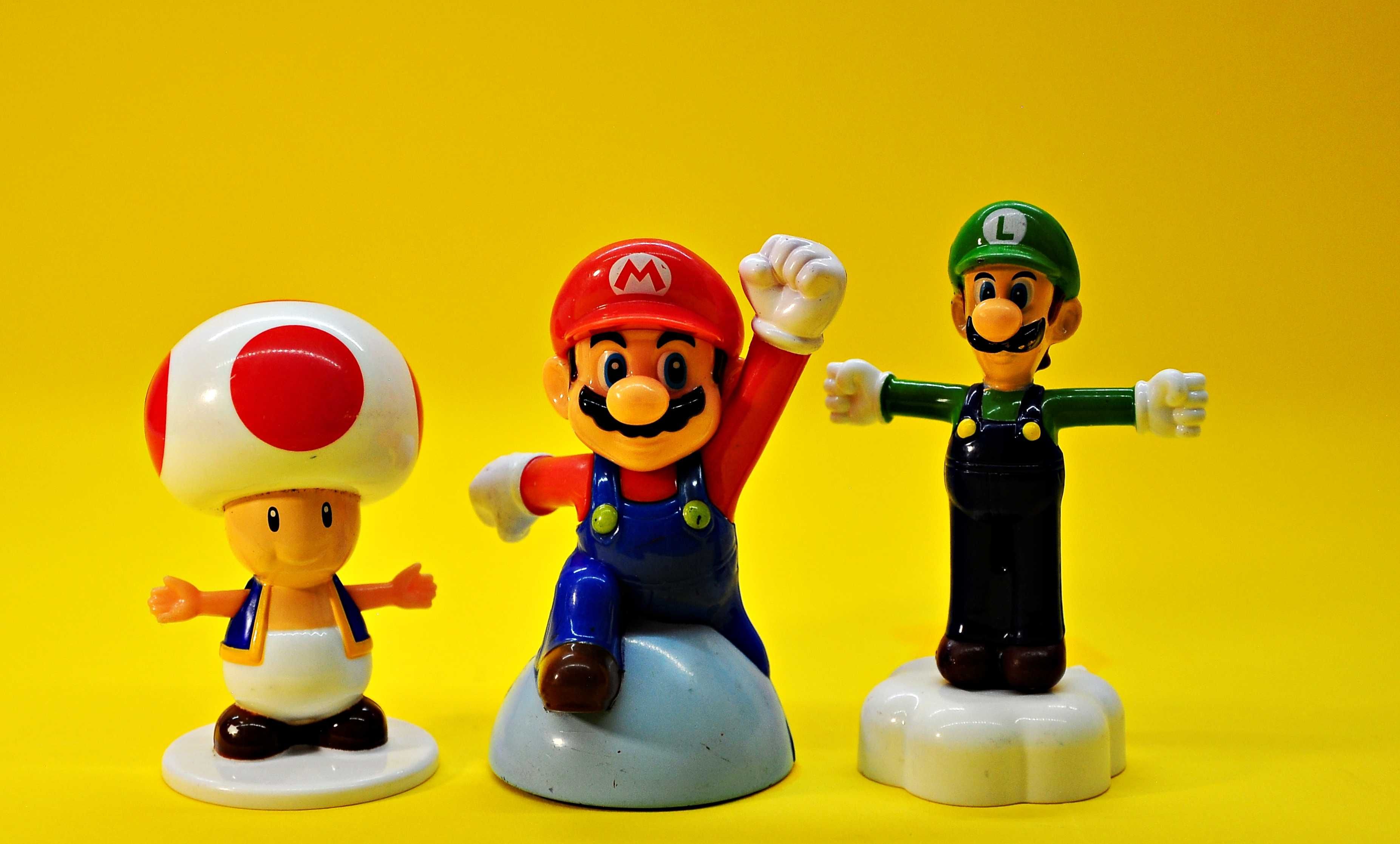 Mario Bros - McDonalds - Figurki