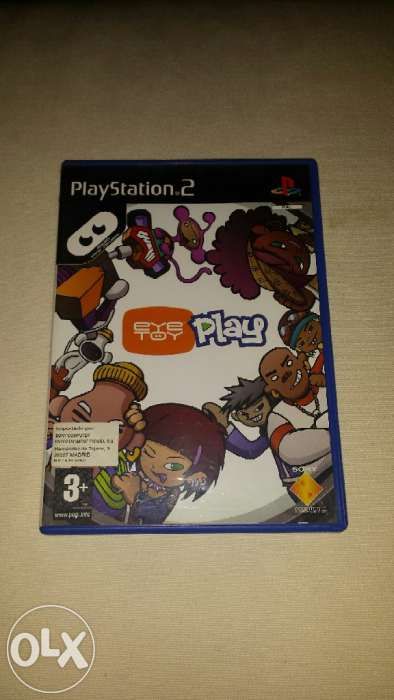 Vendo videojogo EYE TOY PLAY usado para Playstation 2 mais câmara EYE