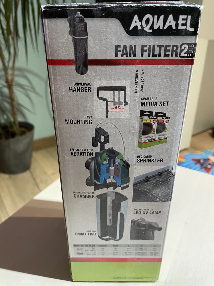 Aquael fan filter 2 plus