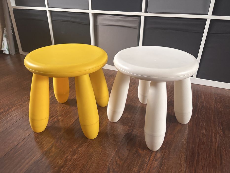 Ikea Mammut taboret  dziecięcy zestaw 2 szt