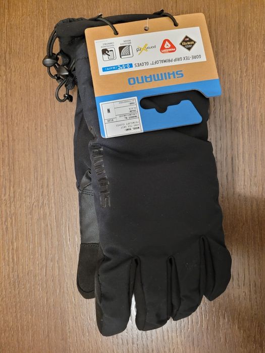 Rękawiczki długie SHIMANO Gore-Tex Grip Primaloft nowe