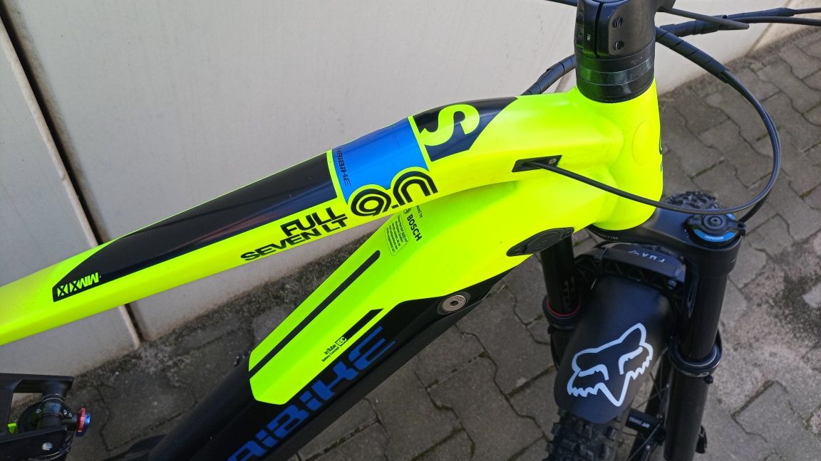 rower elektryczny haibike/160-150mm/bosch/DT swiss/rock shox/nx/1x11