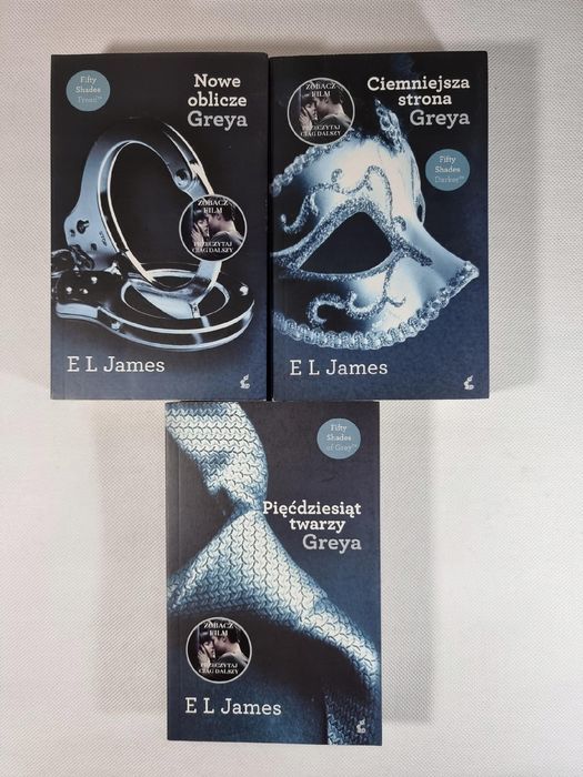 Pięćdziesiąt Twarzy Greya 1-3 / Box / E. L. James