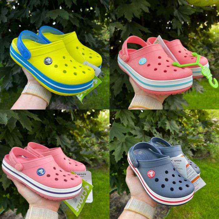 Crocband crocs kids дитячі крокси р. 23-35 кроксы детские