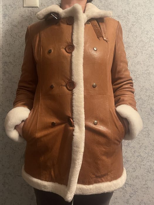 Шкіряна дубленка