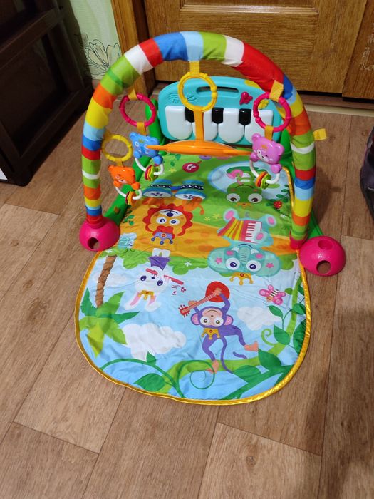 Розвиваючий килимок піаніно для немовлят