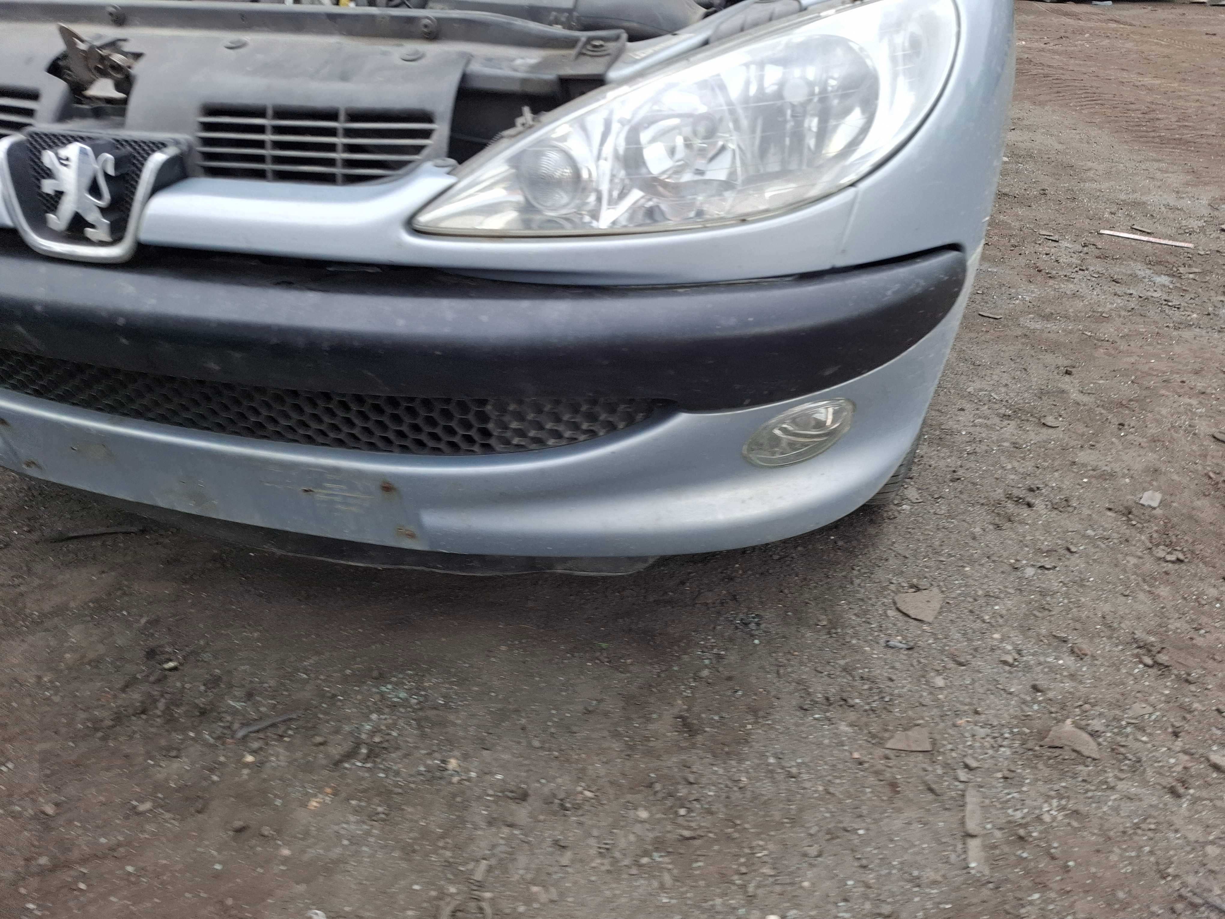 Zderzak przód przedni Peugeot 206 polift EYLC