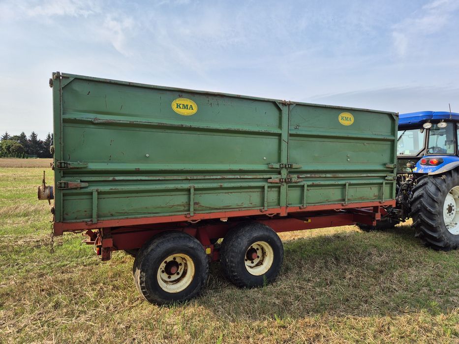 Przyczepa tandem 11 ton 3 strony