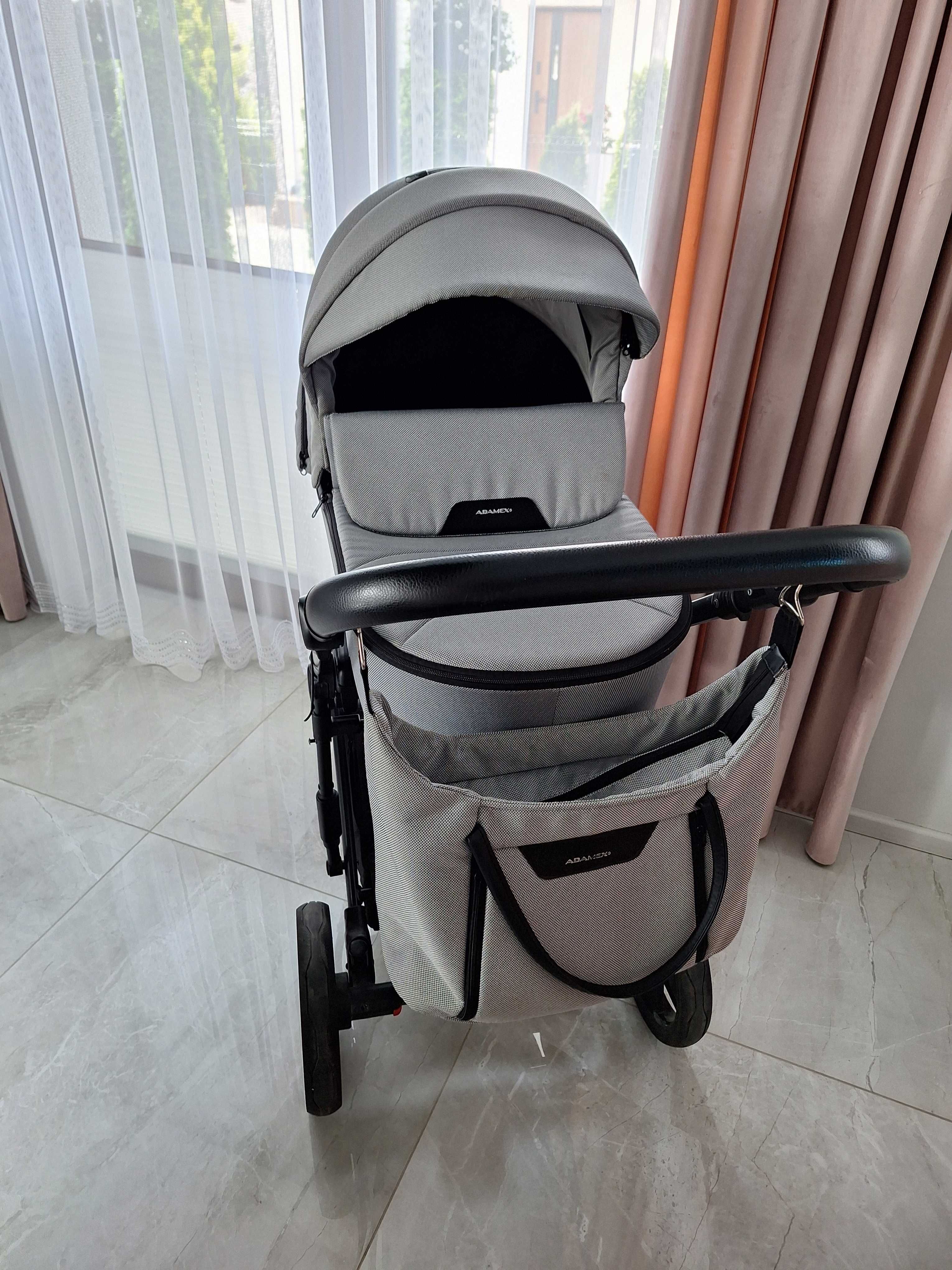 Wózek 3w1 Adamex, nosidło Cybex