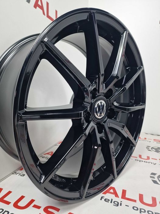 Nowe alufelgi VW 18" 5x112 PASSAT B5 B6 B7 B8 CC T-ROC - Czarne