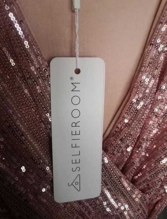 Sukienka cekinowa Selfieroom , NOWA