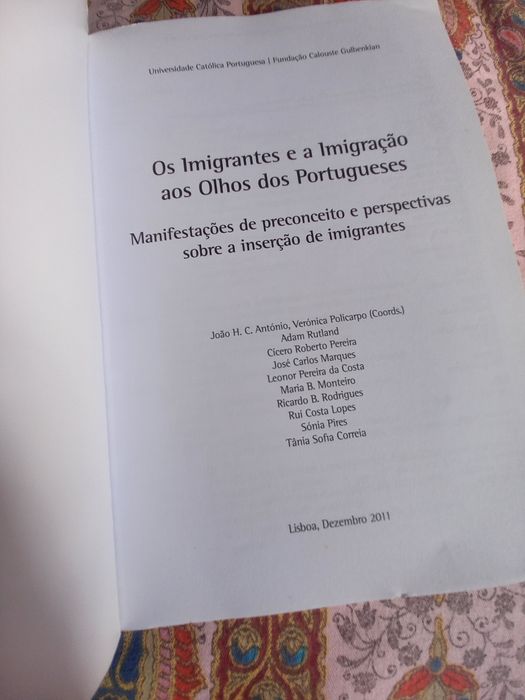 Os Emigrantes e a Imigração aos Olhos dos Portugueses