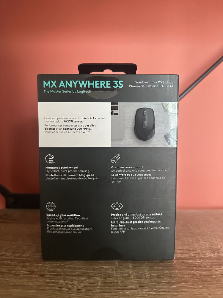 Безпровідна миша Logitech MX Anywhere 3S (Black)