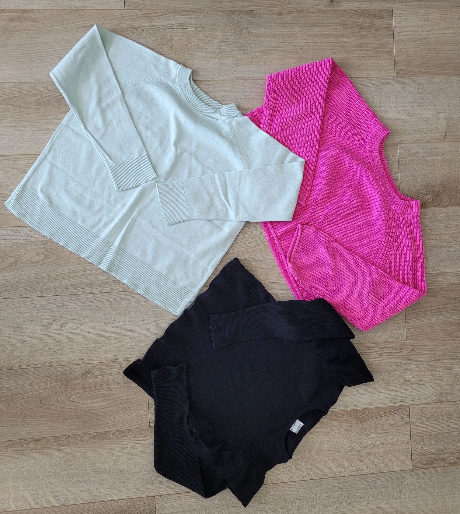 Ubrania dla dziewczynki Zara, Mango, Benetton, CA, rozm. 152.