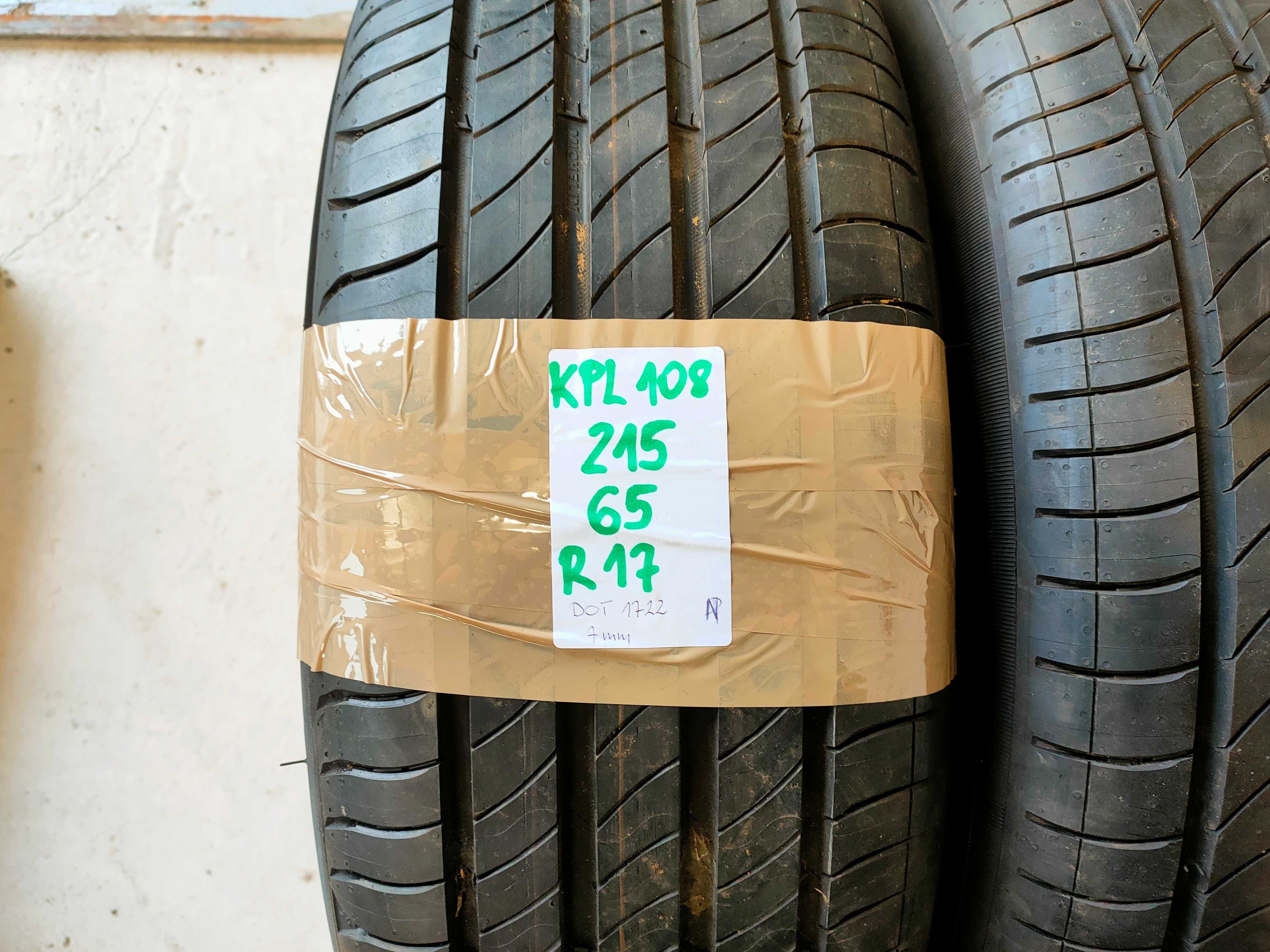 Opony letnie Michelin Primacy 4 215/65/17 103V KPL 108