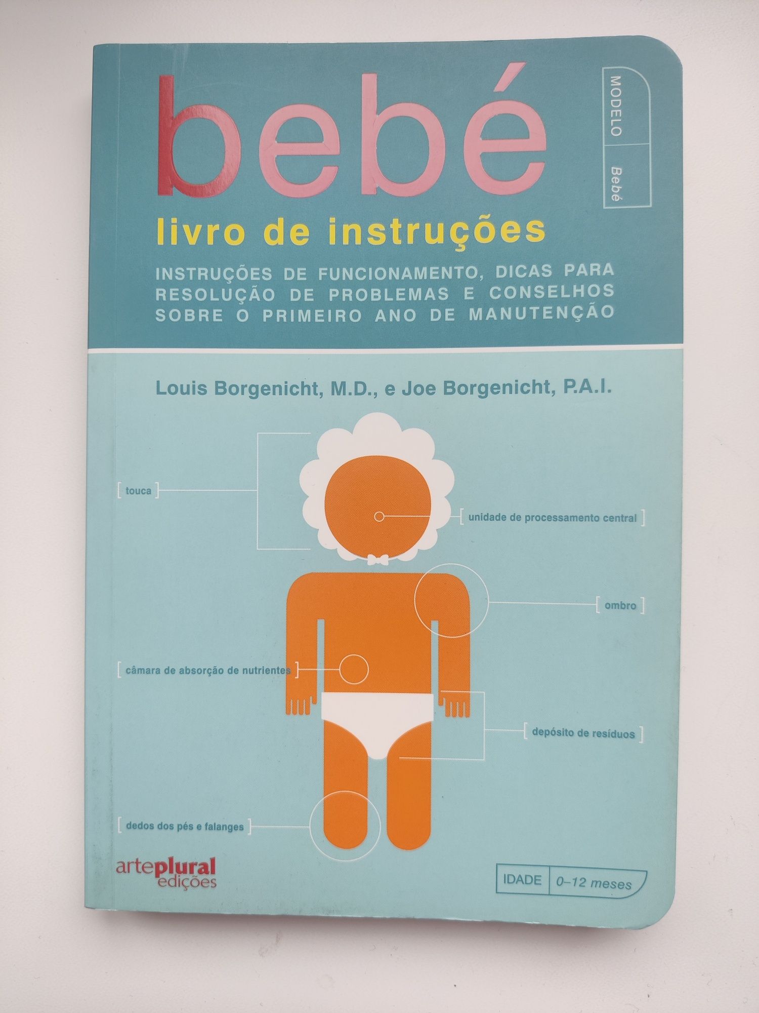 Livro "bebé - livro de instruções"