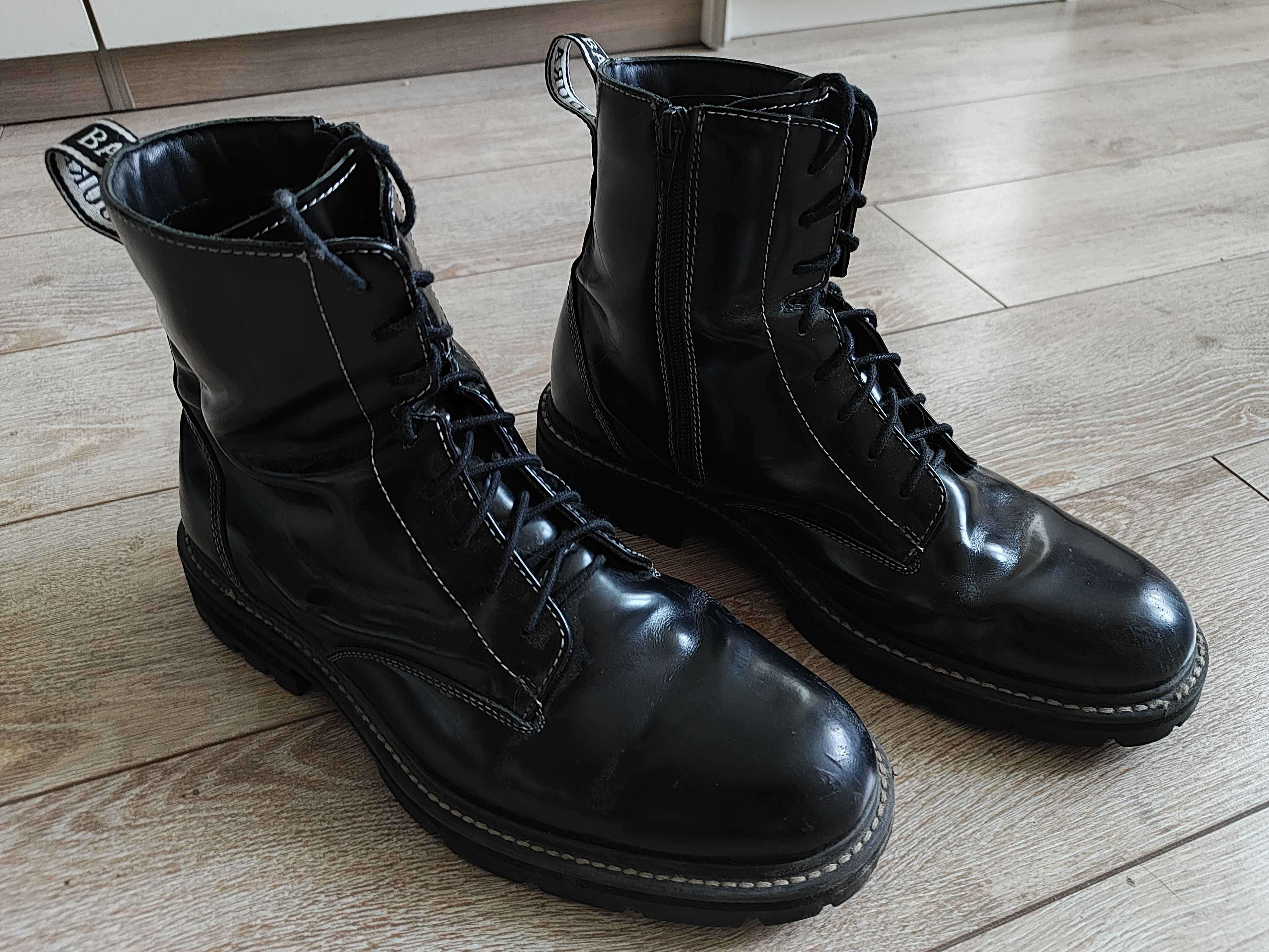 Buty męskie, kozaki, glany, Badura