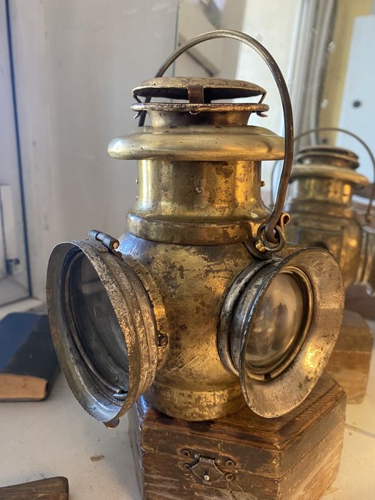 Старовинний ,рідкісний ліхтар карети фаетона обо авто.