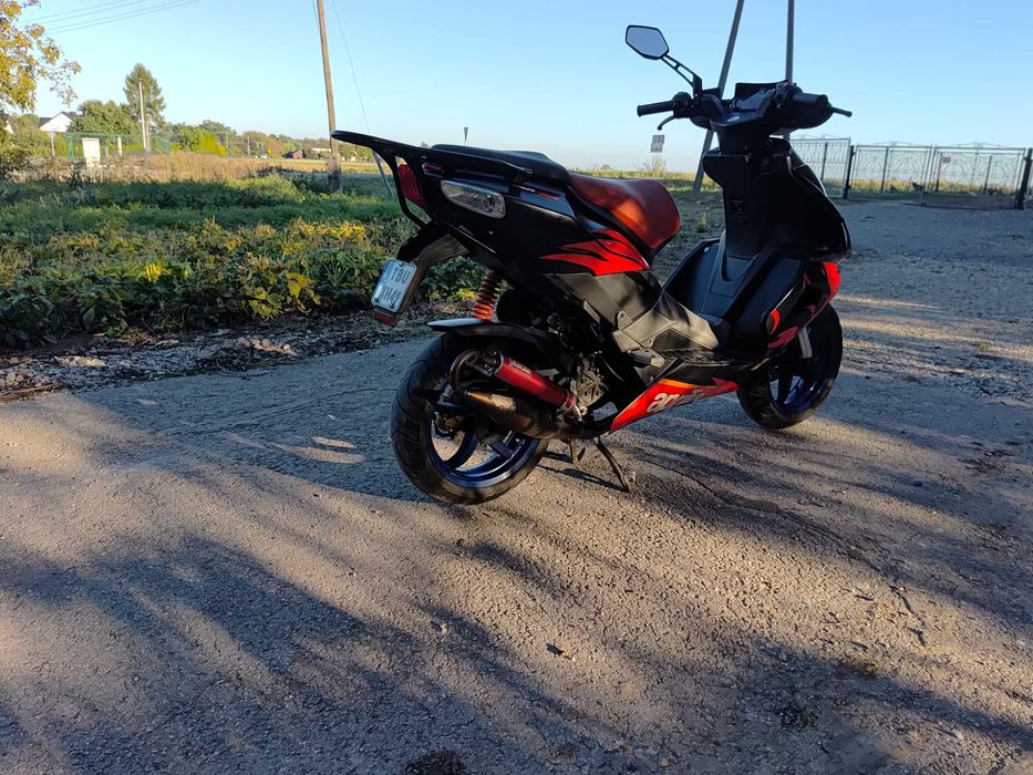 Aprilia sr50(70)ccfactory w idealnym stanie niski przebieg zrywnymocny