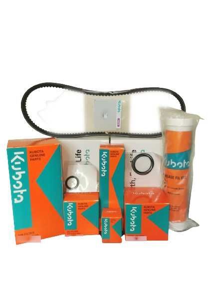 Oryginalny zestaw serwisowy filtry minikoparki KUBOTA KX016-4 KX018-4