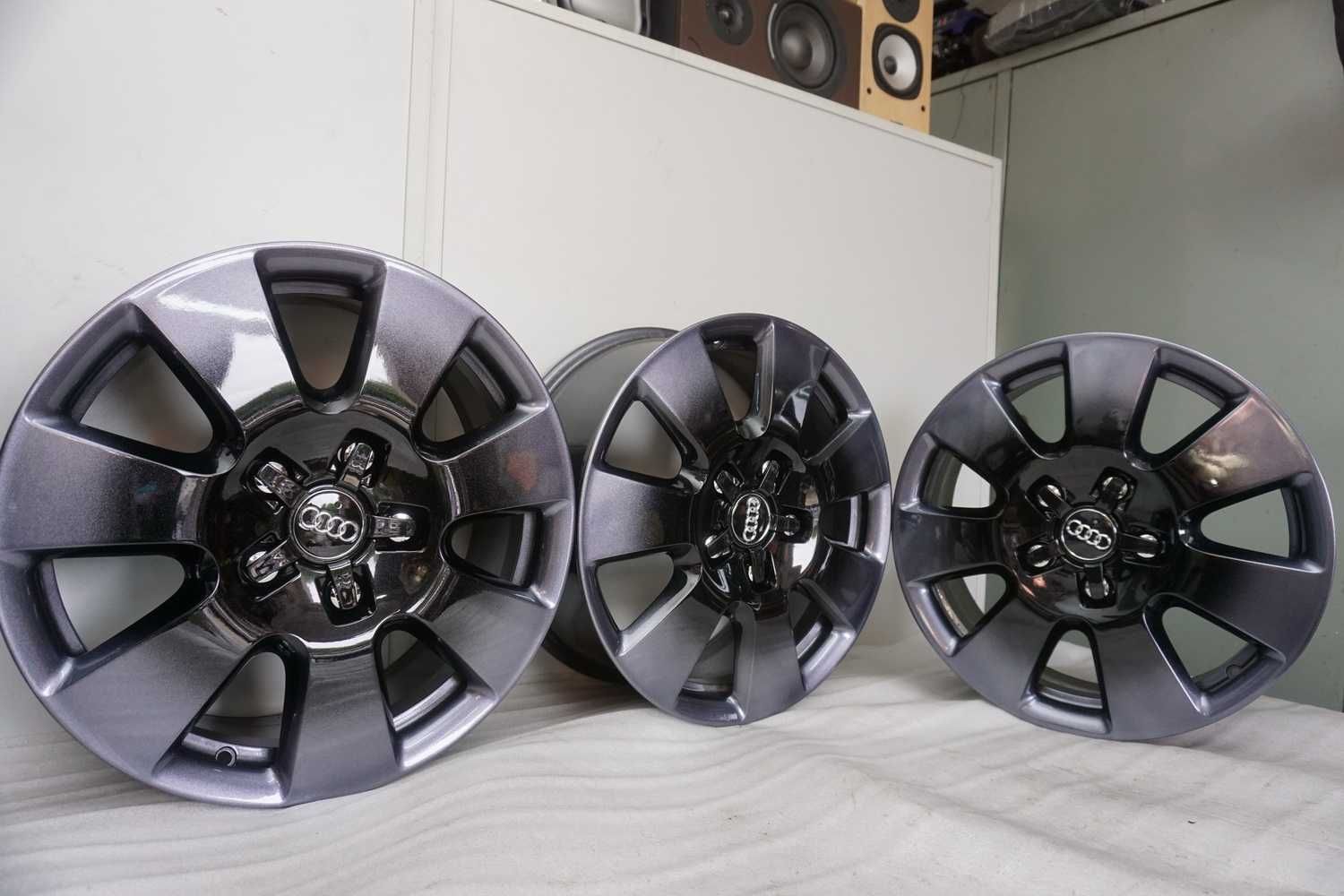 Alufelgi Audi Q7, Tuareg 7,5Jx18" et53 5x130 oryginal cieniowane