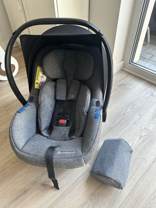 Fotelik samochodowy Avionaut Pixel szary