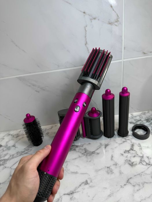 Знижка! Стайлер Fuchsia 6 насадок для локонів, об’єму, гладкості