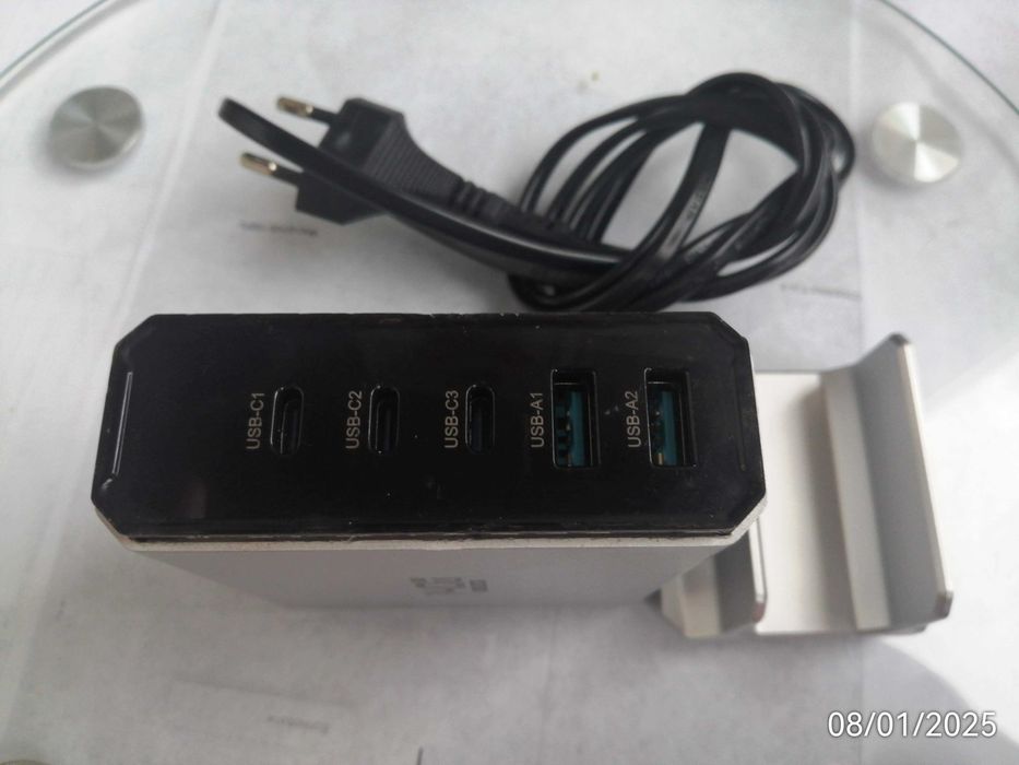ASOMETECH ASGaN-016 (GaN-021)
140W 5-Ports Poweful GaN Charger