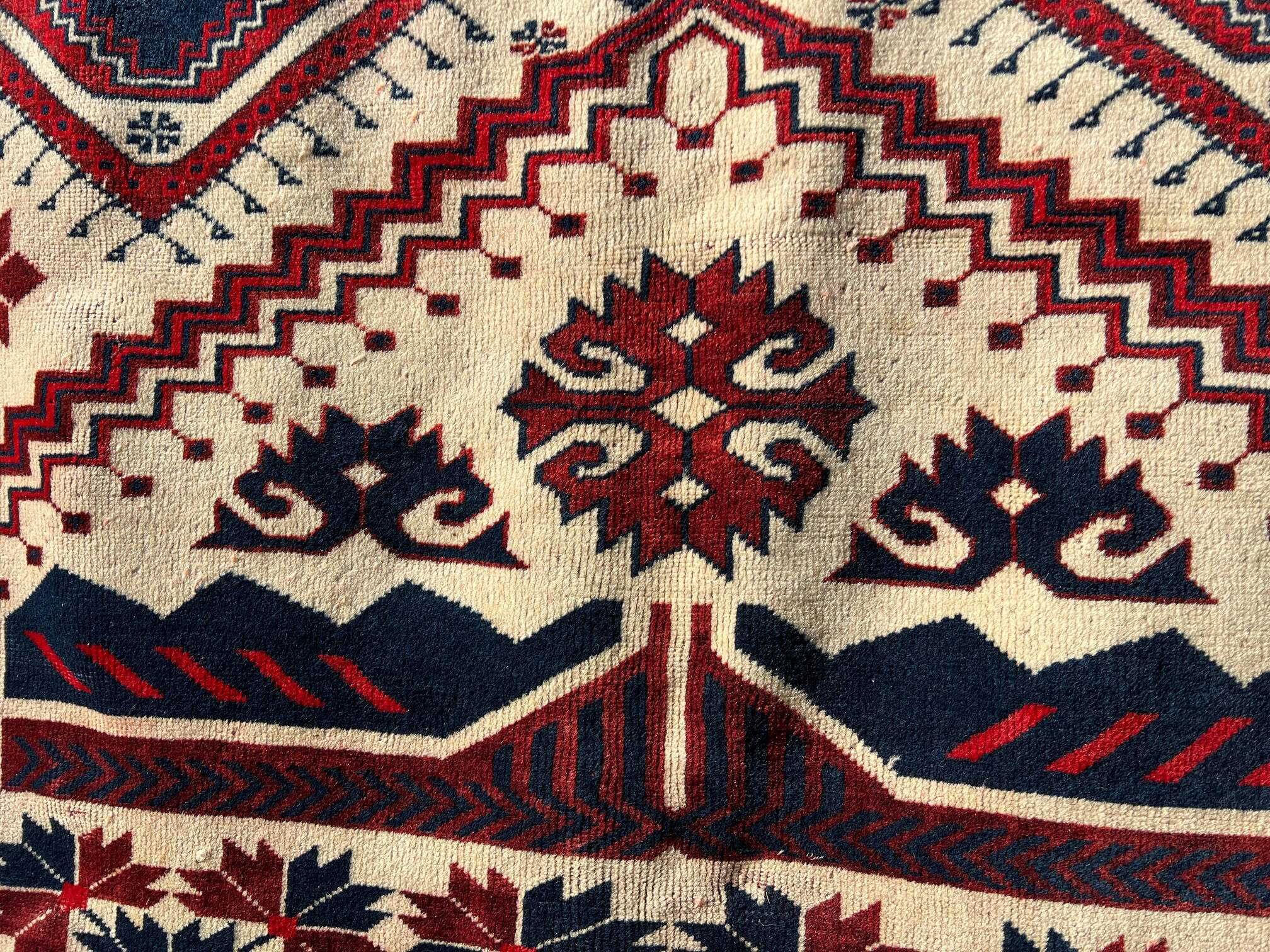 90 letni dywan vintage KAZAK 295x198 galeria 9 tys