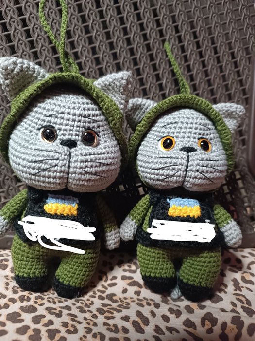 Котики ЗСУ під замовлення іграшка